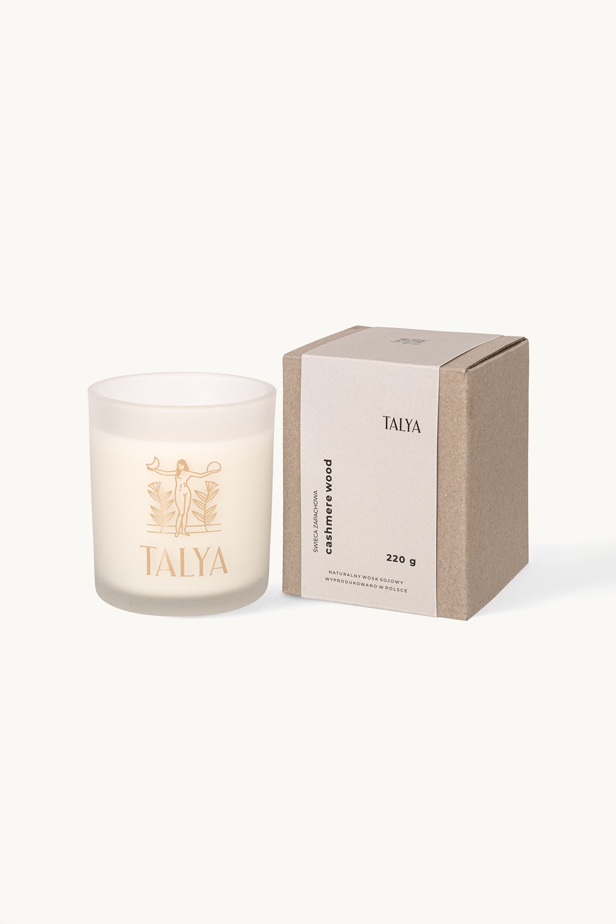 Świeca sojowa cashmere wood