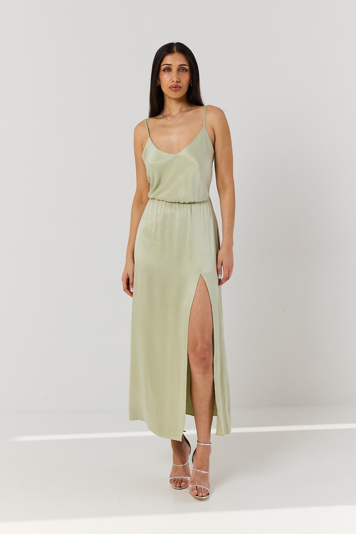 Sukienka Cameron pale green