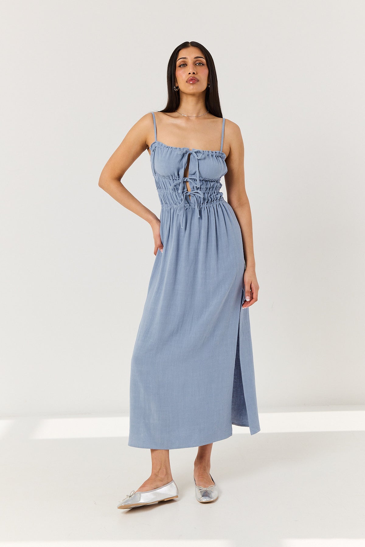 Sukienka Sienna powder blue
