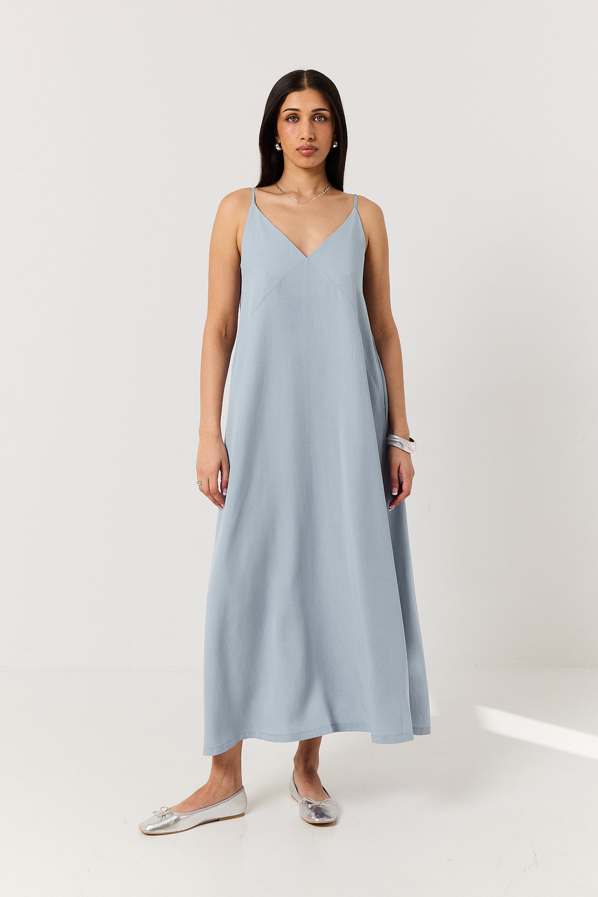 Sukienka Romeo powder blue