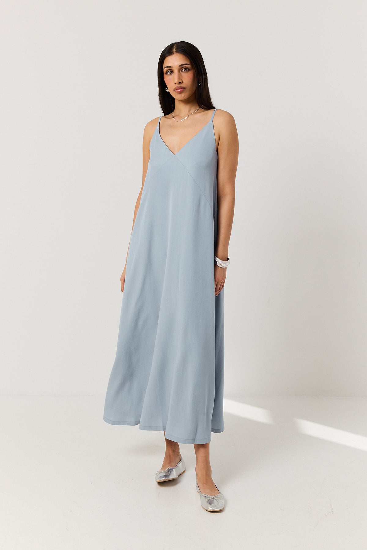 Sukienka Romeo powder blue
