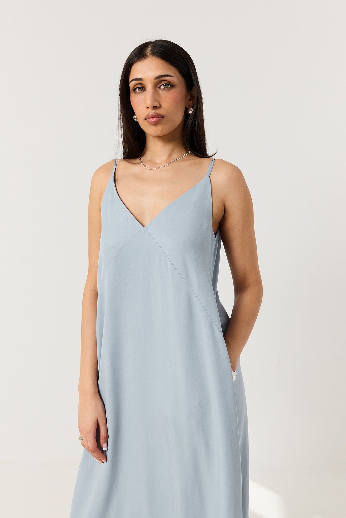 Sukienka Romeo powder blue