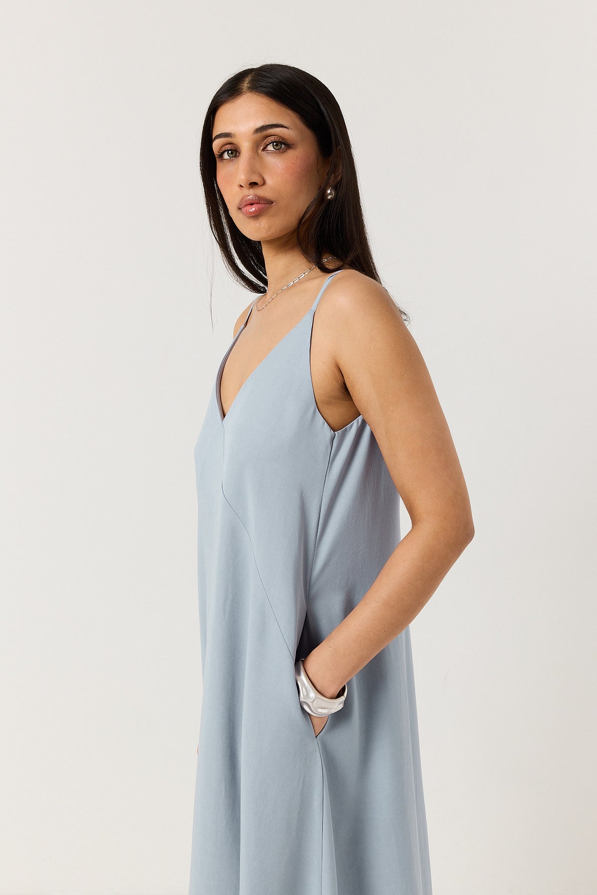 Sukienka Romeo powder blue