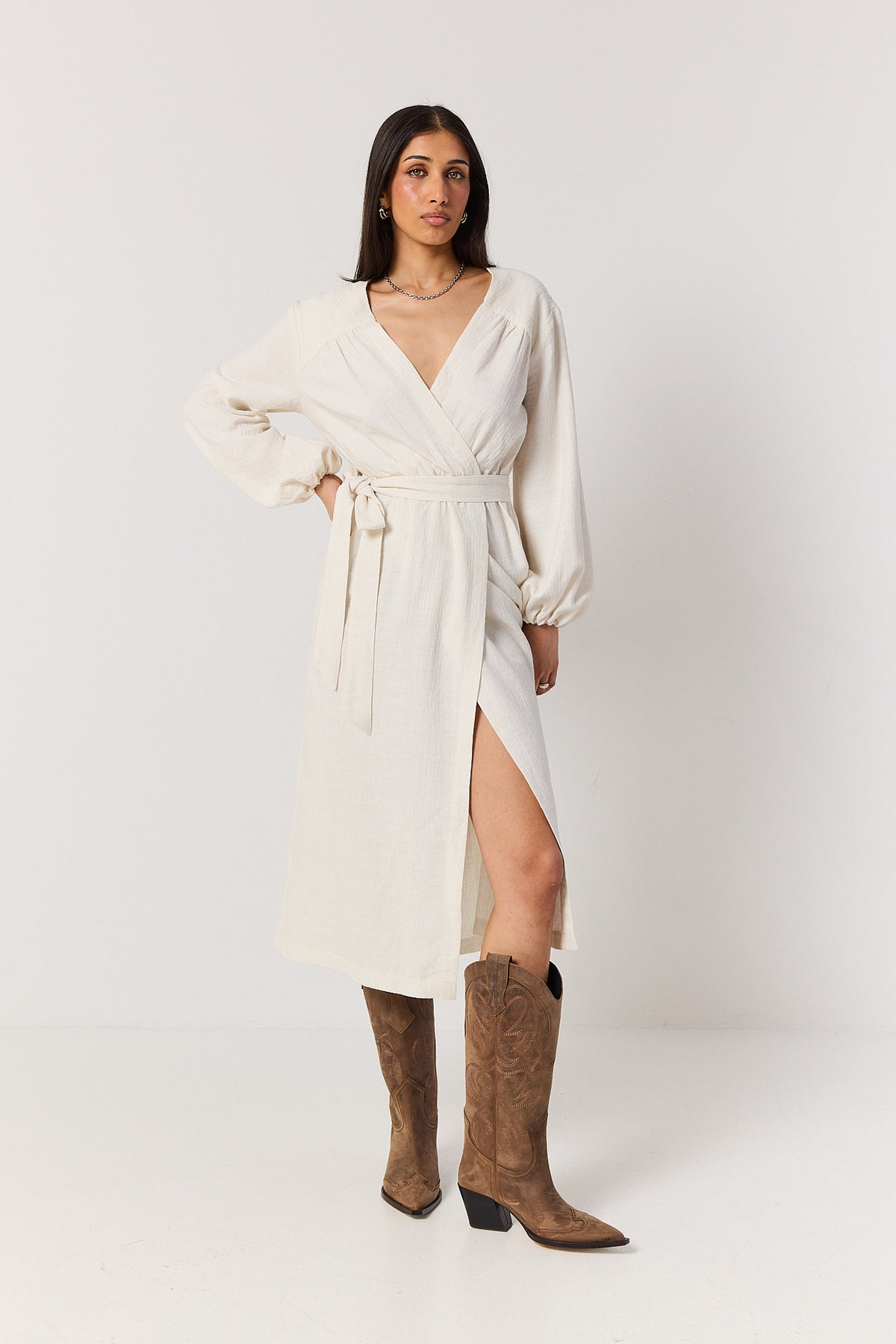 Sukienka Vanessa off-white