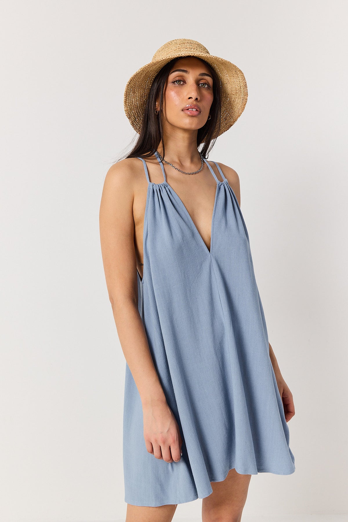 Sukienka Bali powder blue