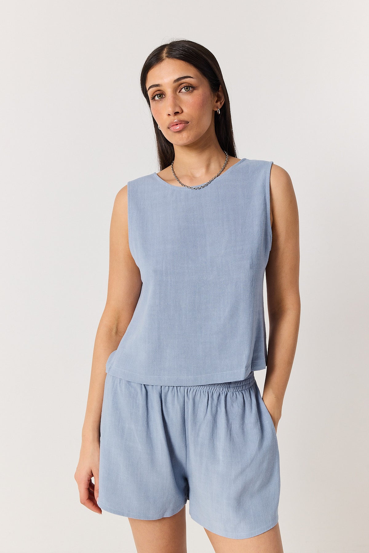 Top Havana powder blue