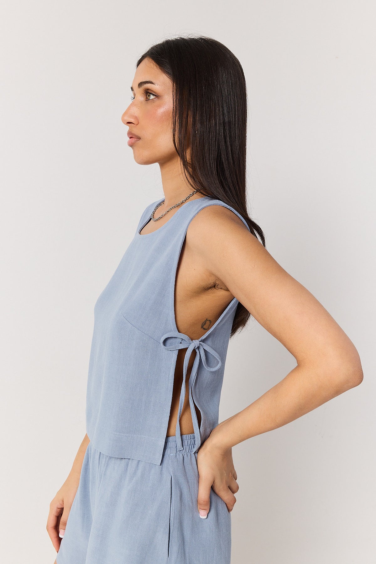Top Pam powder blue