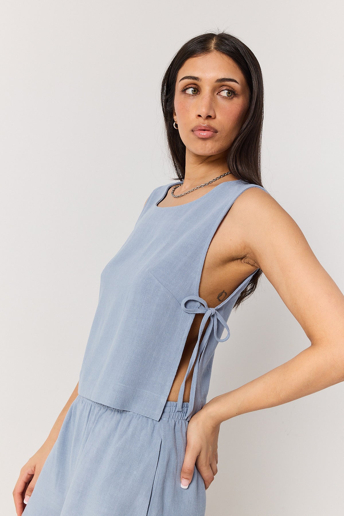 Top Pam powder blue