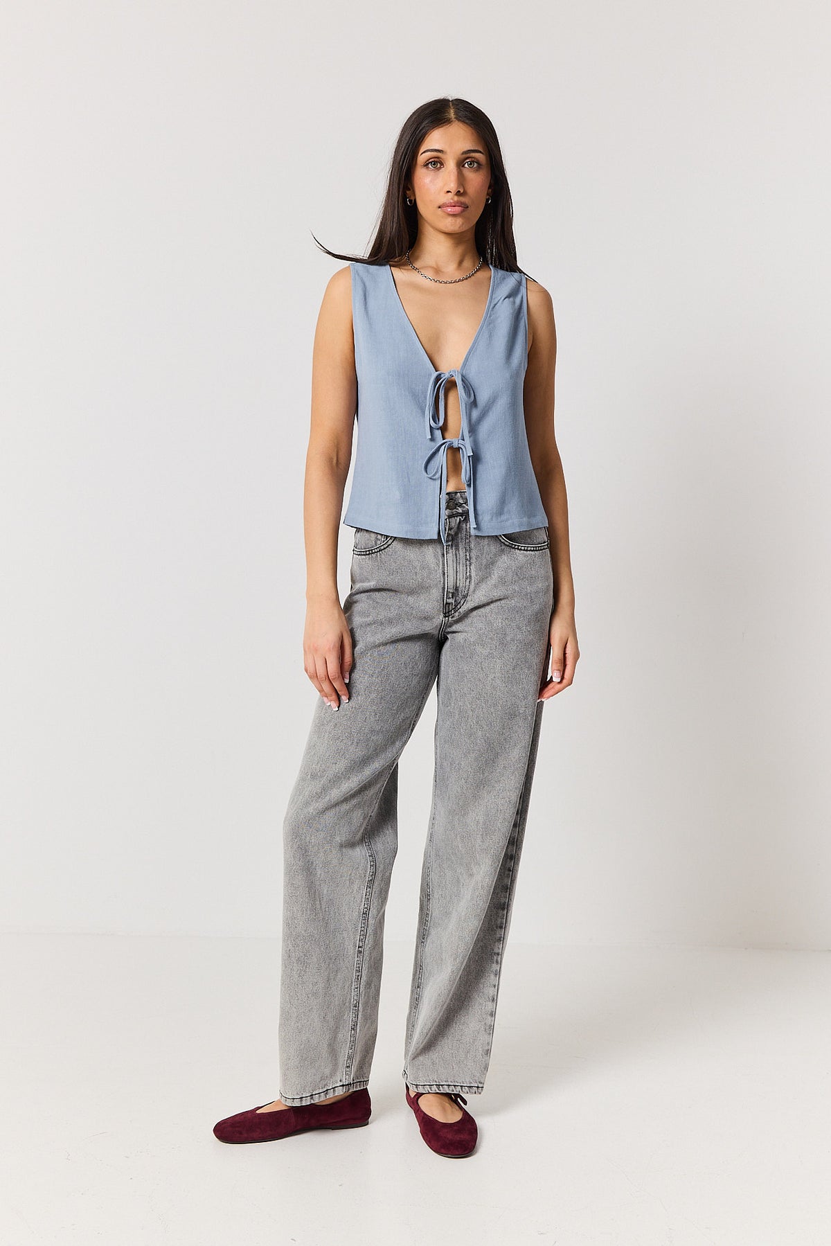 Top Havana powder blue