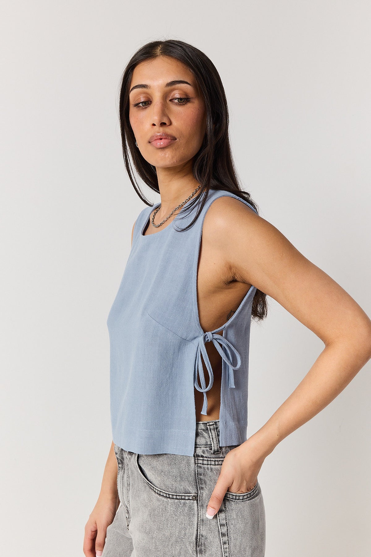 Top Pam powder blue