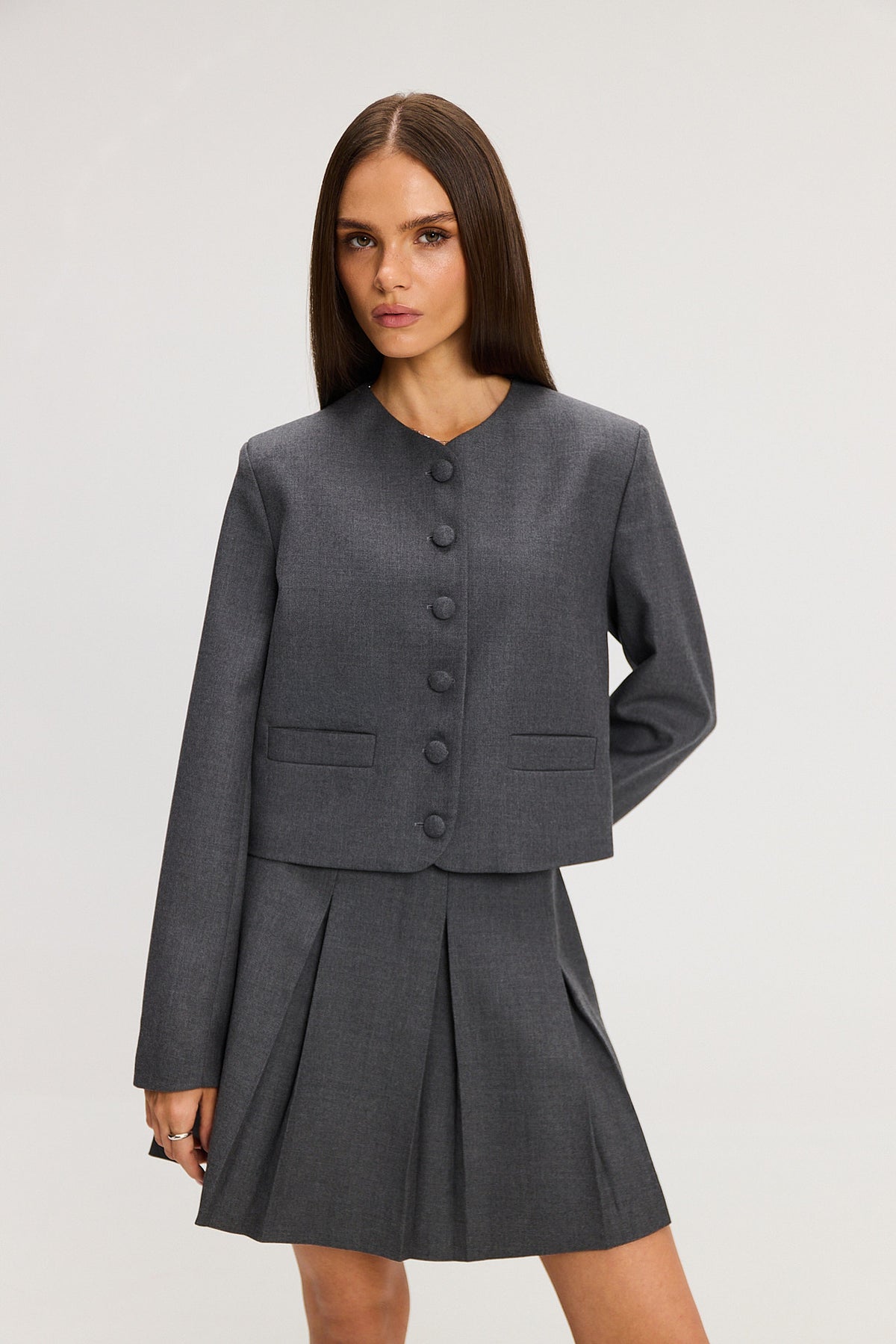 Spódnica Uma wool grey