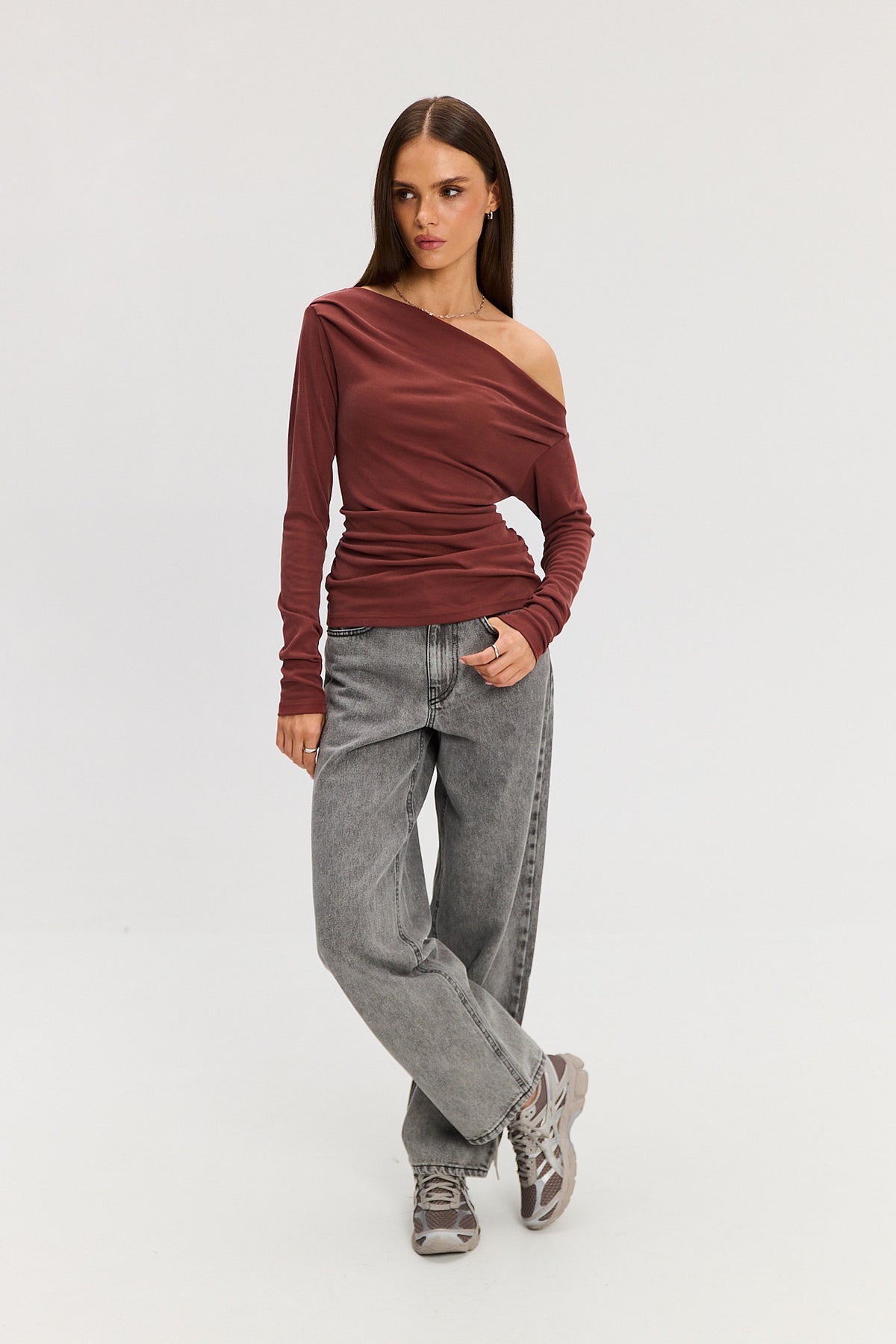 Longsleeve Romy rust