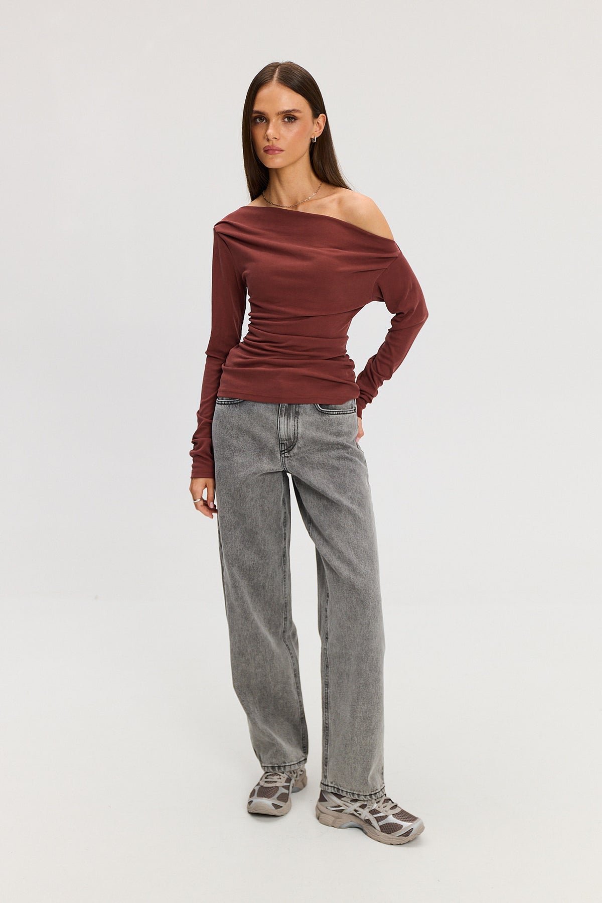Longsleeve Romy rust