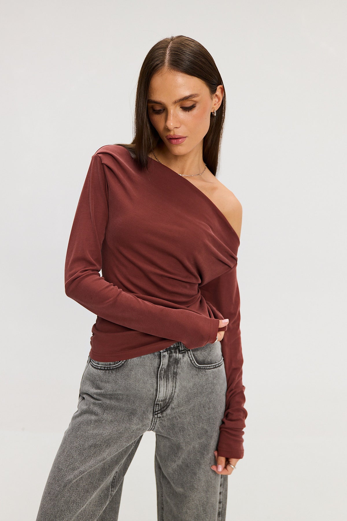 Longsleeve Romy rust