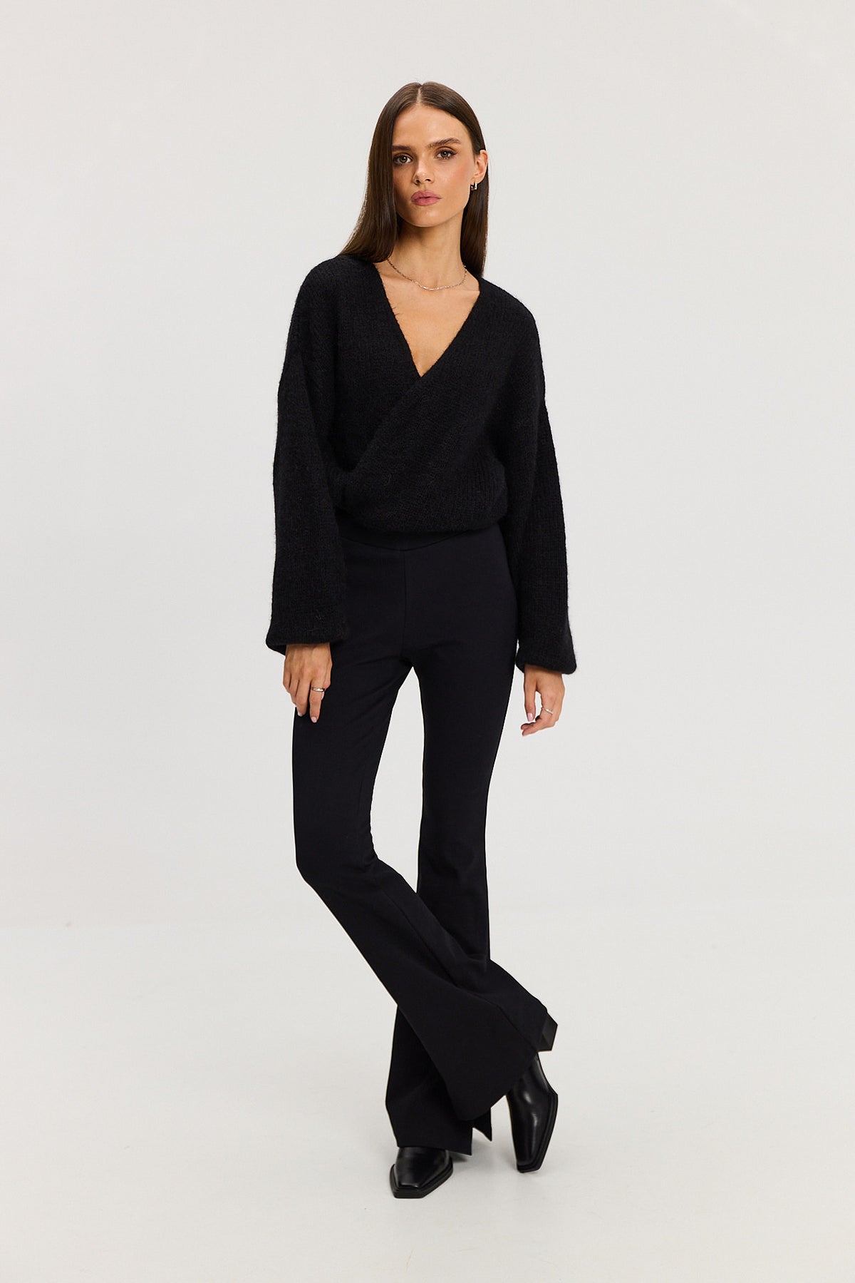 Sweter kardigan Ingrid black