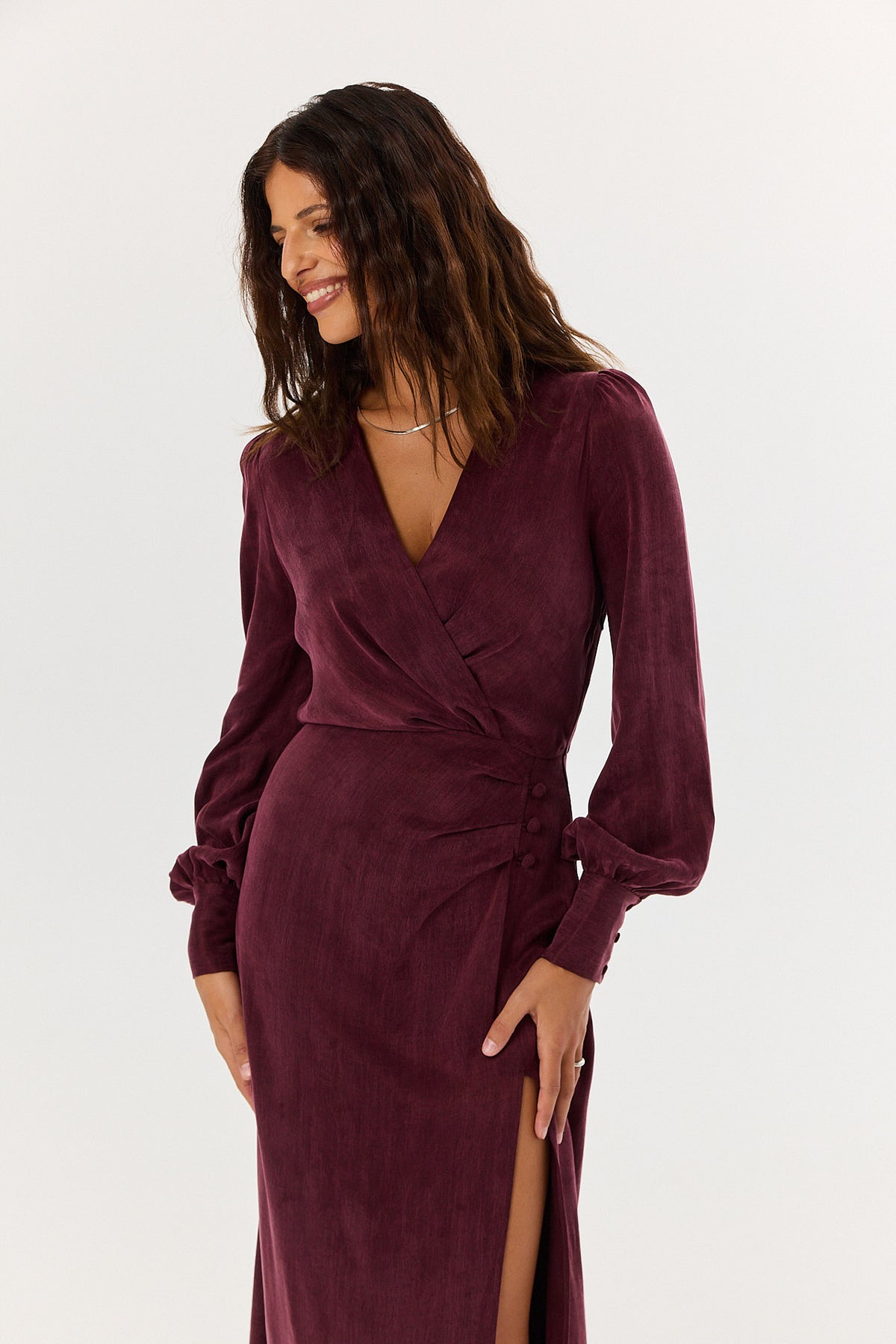 Sukienka Lexie burgundy