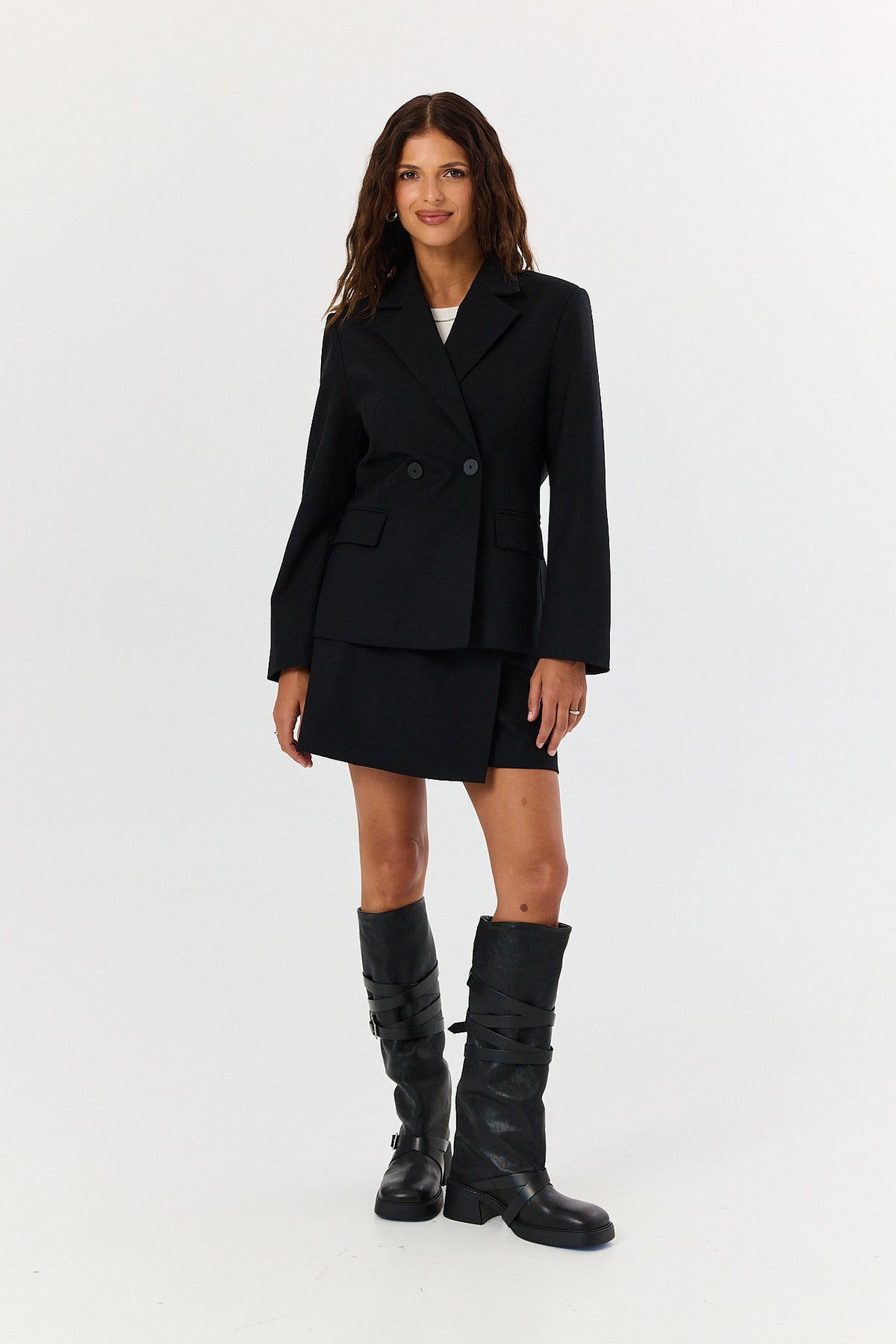 Marynarka Thomas wool black