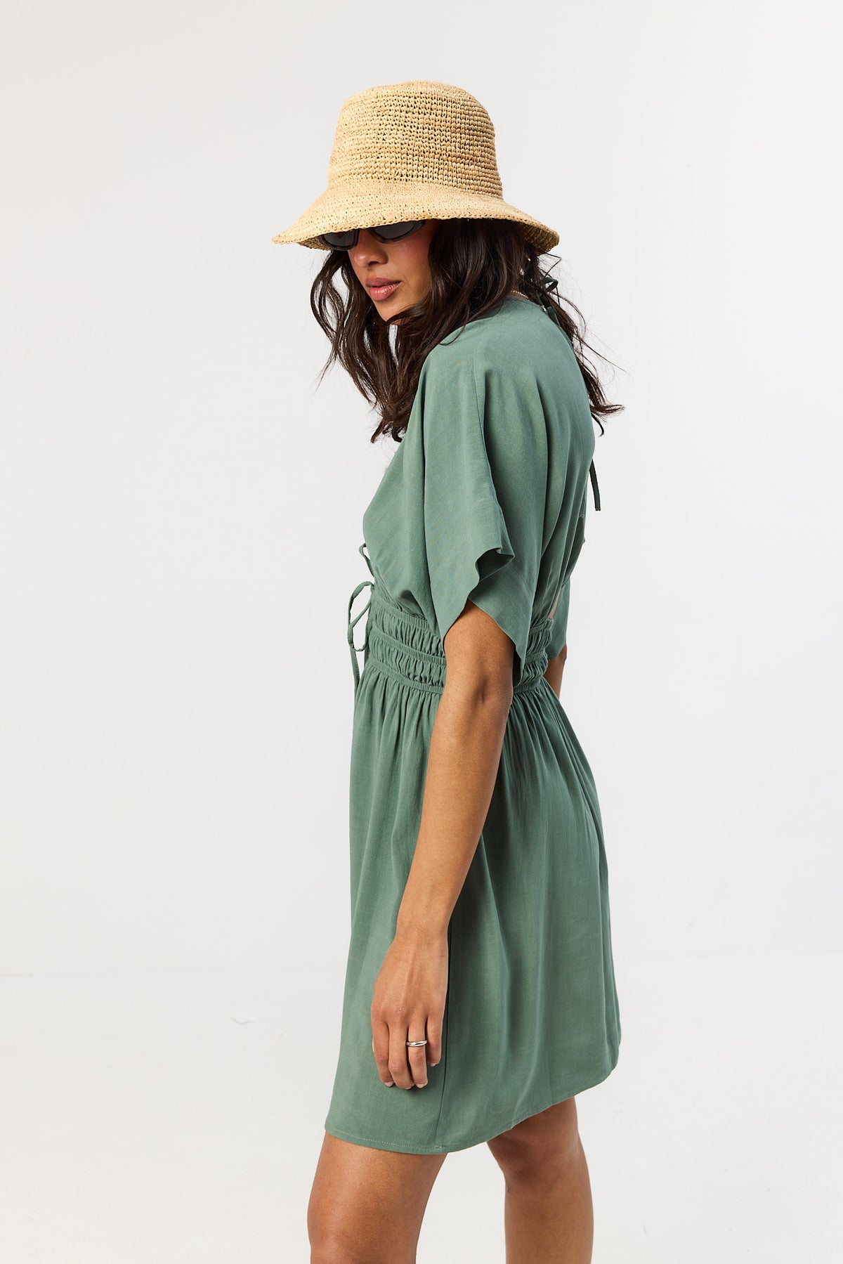 Sukienka Chelsea smoky green