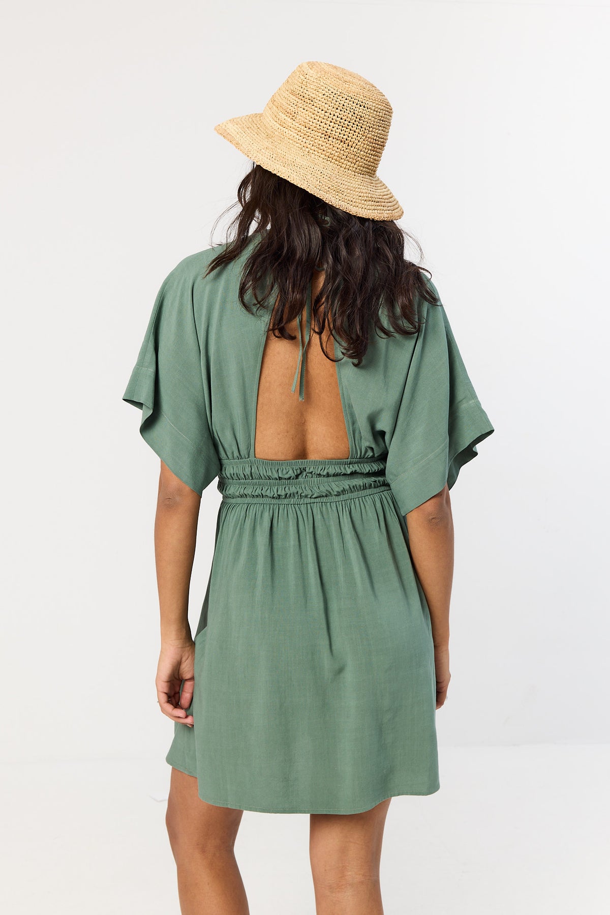 Sukienka Chelsea smoky green