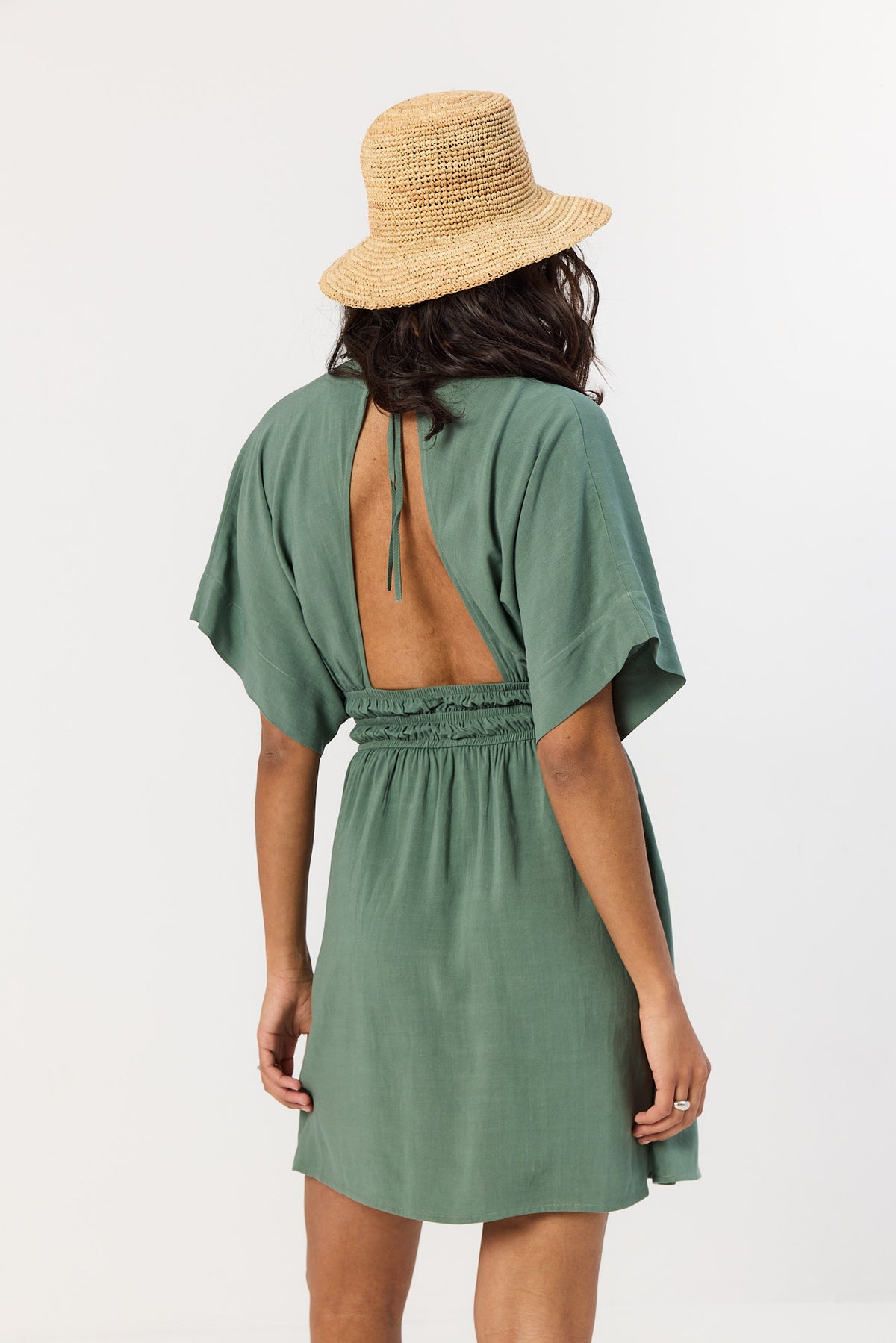 Sukienka Chelsea smoky green