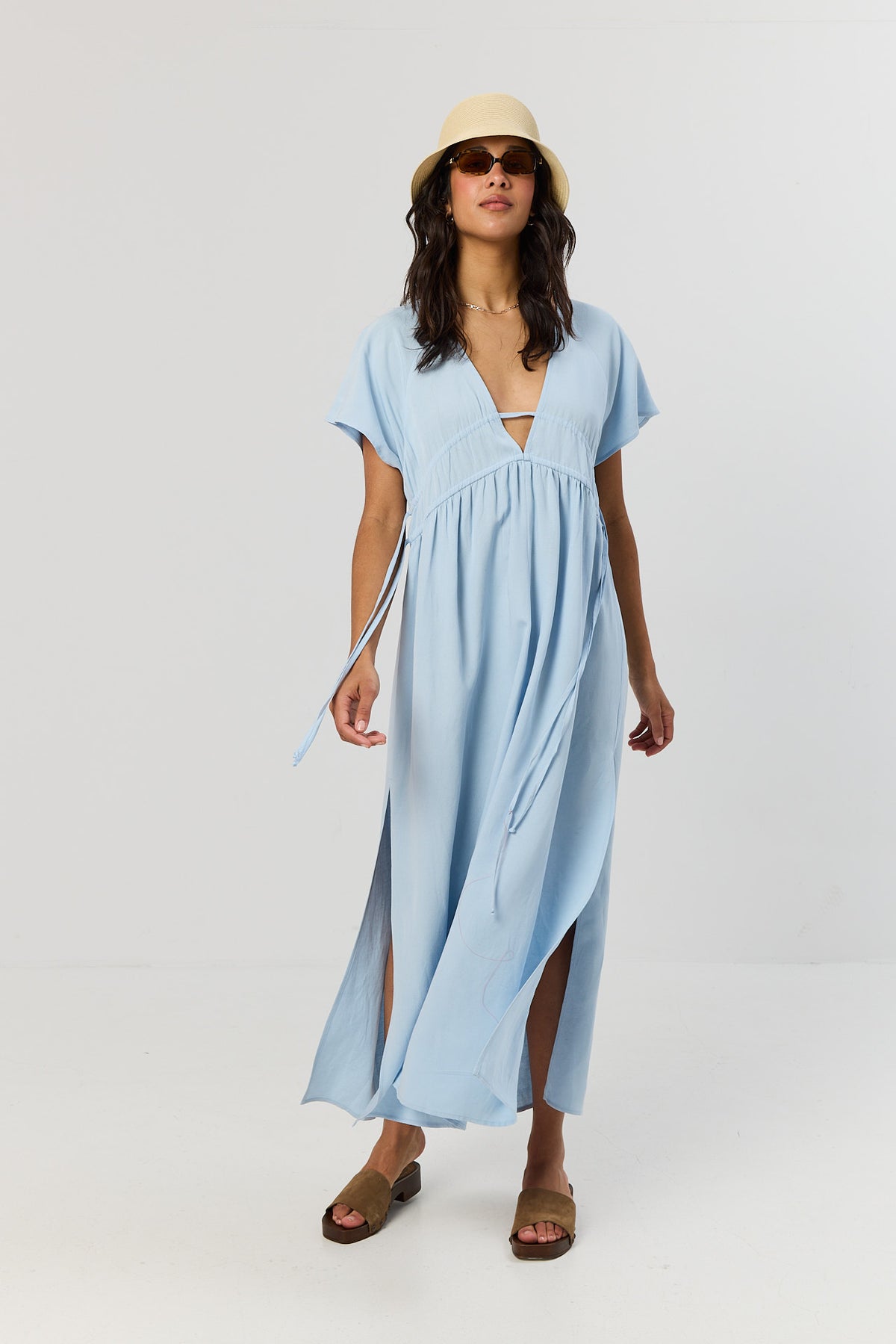 Sukienka Noah powder blue