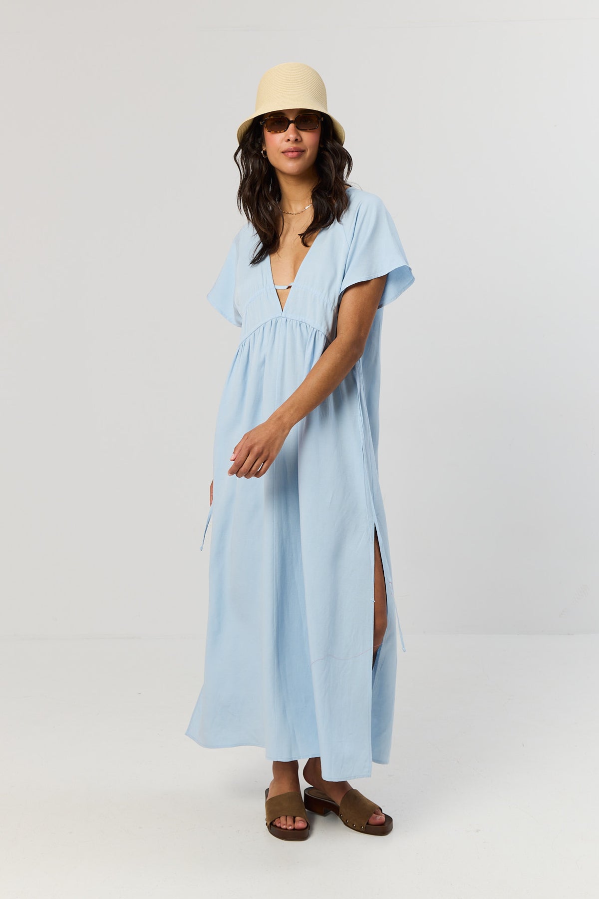 Sukienka Noah powder blue