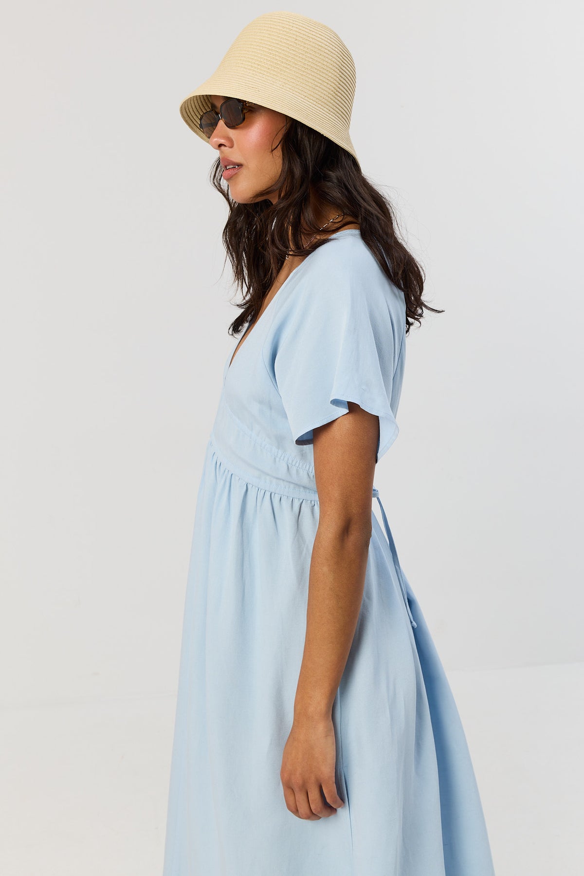 Sukienka Noah powder blue