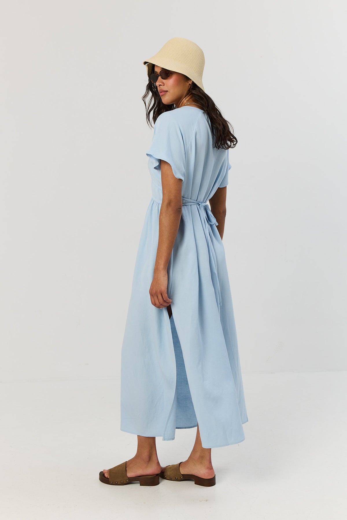 Sukienka Noah powder blue