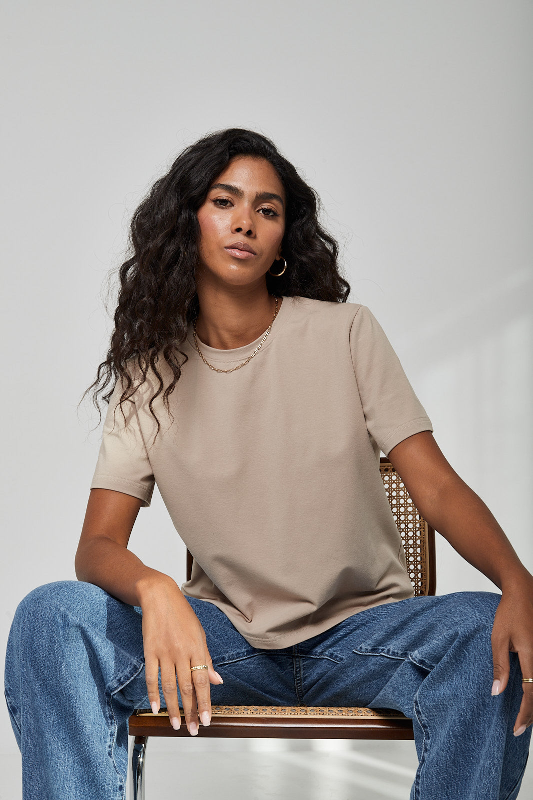 T-shirt Tony beige