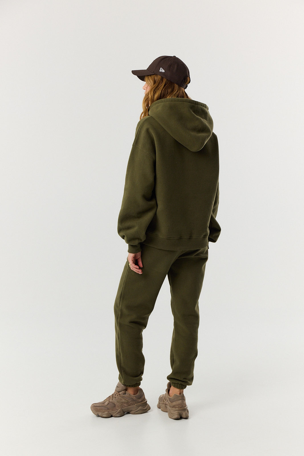 Bluza Boyfriend Hoodie khaki
