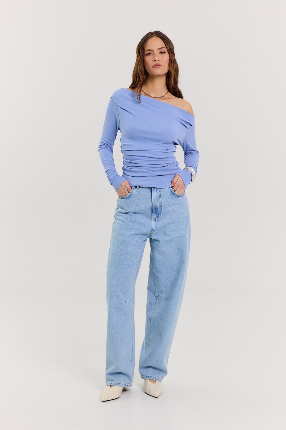 Longsleeve Romy sky blue