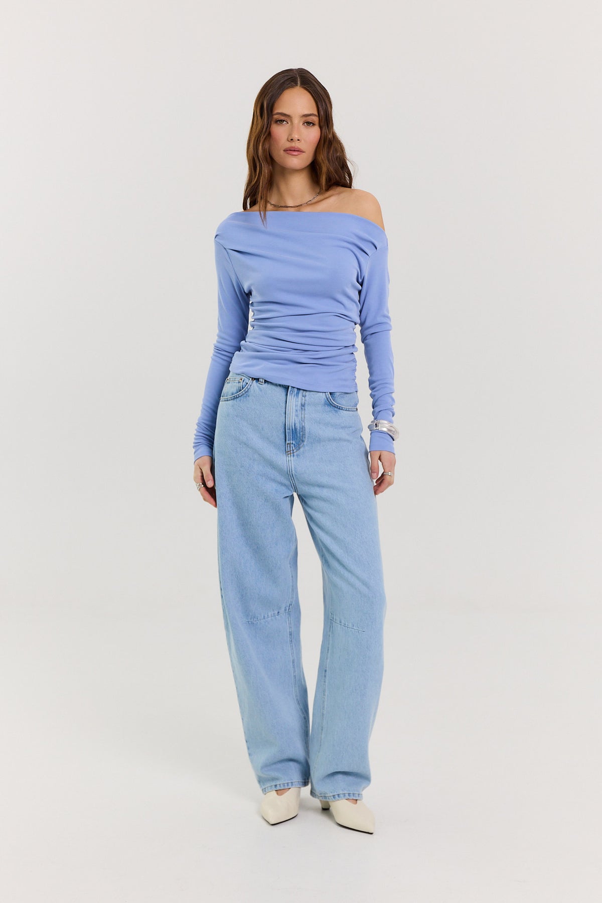 Longsleeve Romy sky blue