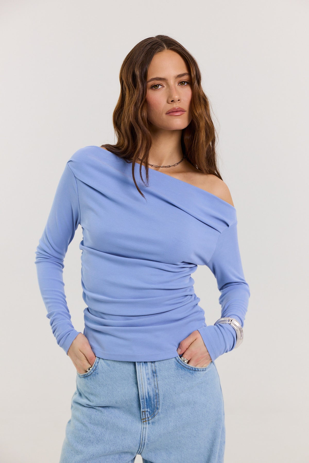 Longsleeve Romy sky blue