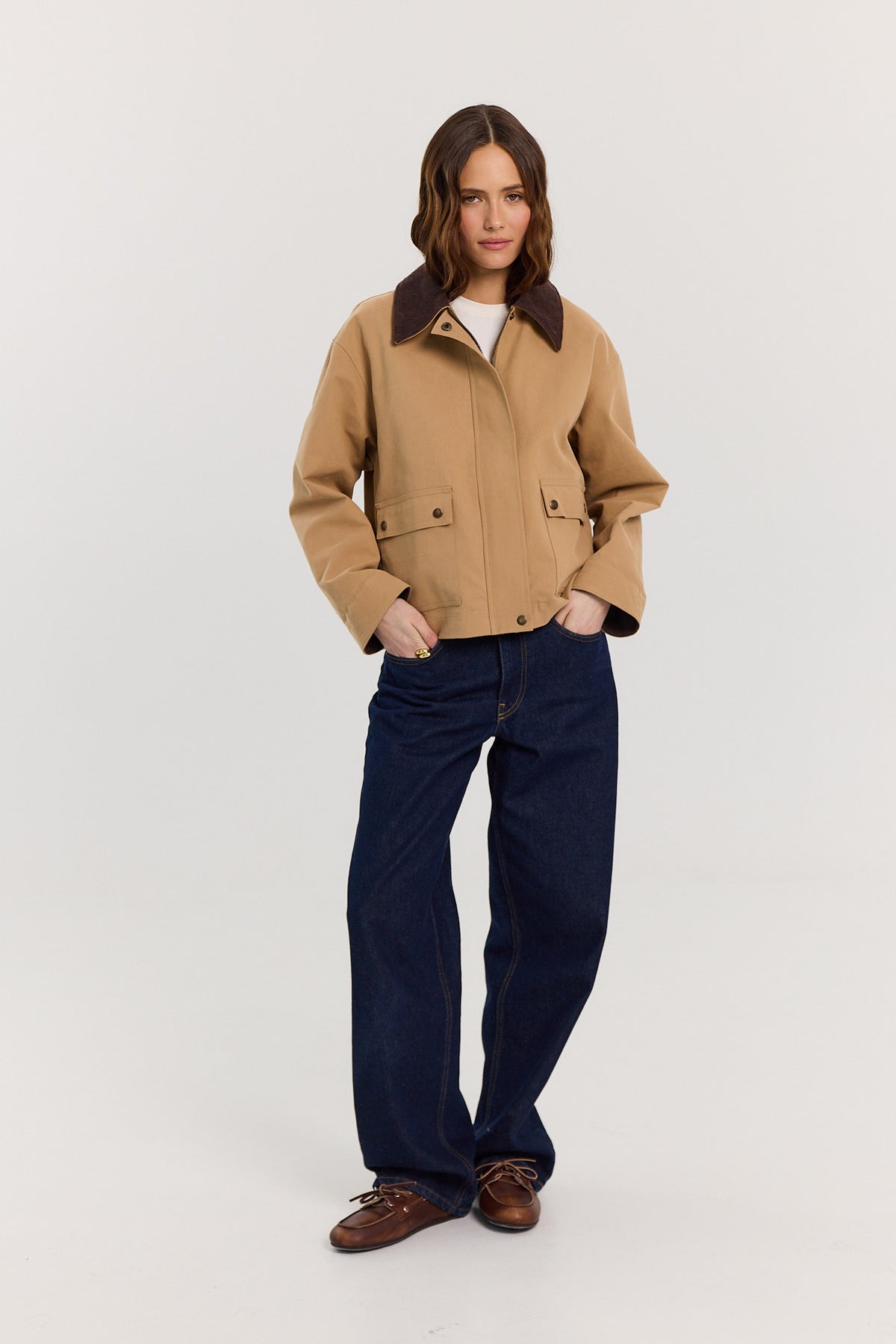 Kurtka Simon beige