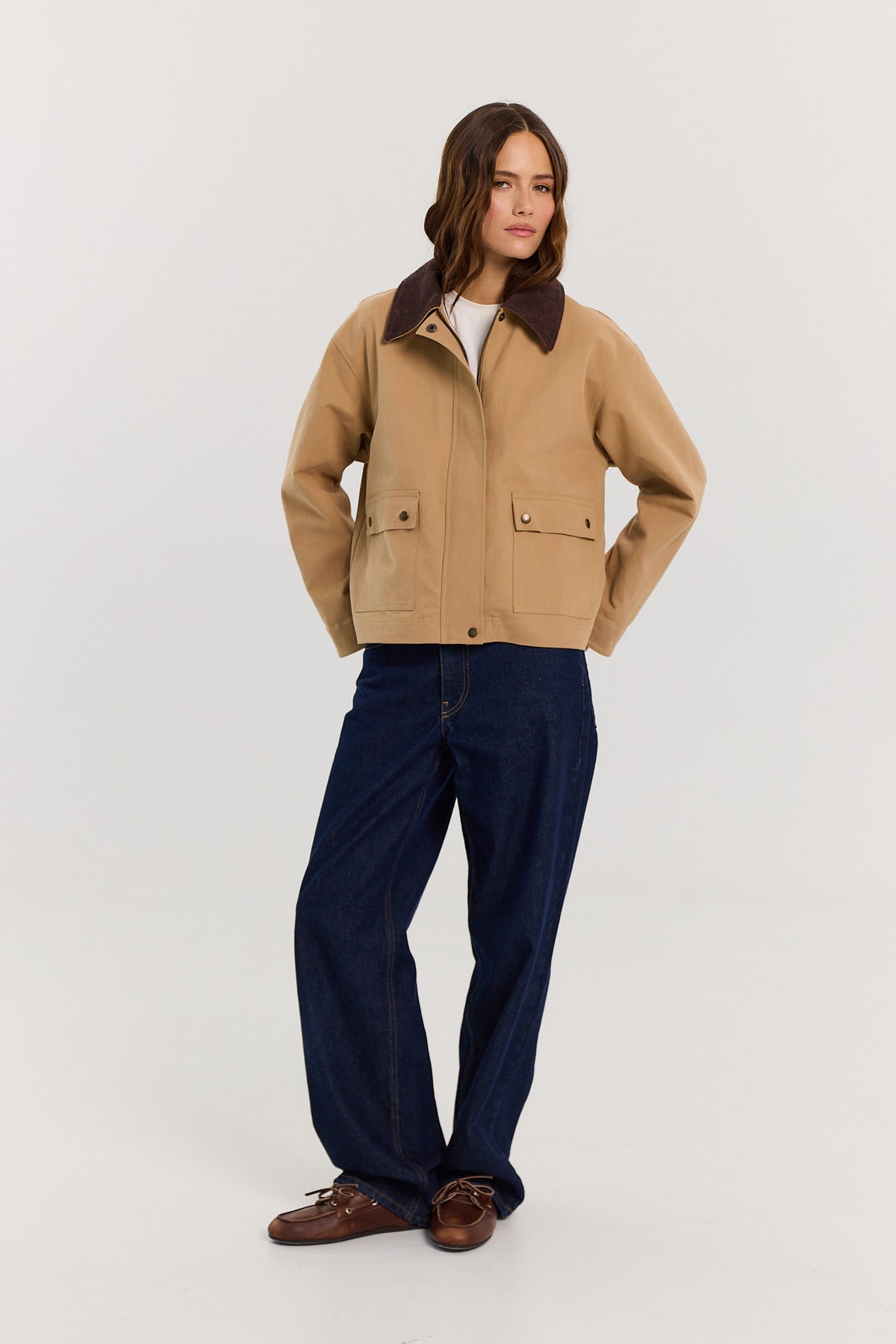 Kurtka Simon beige