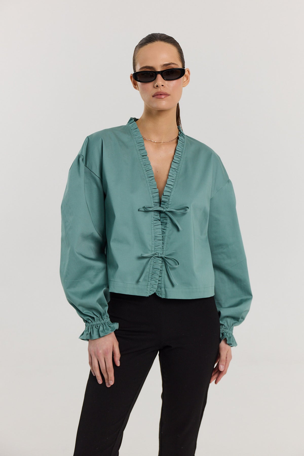 Koszula Maya teal
