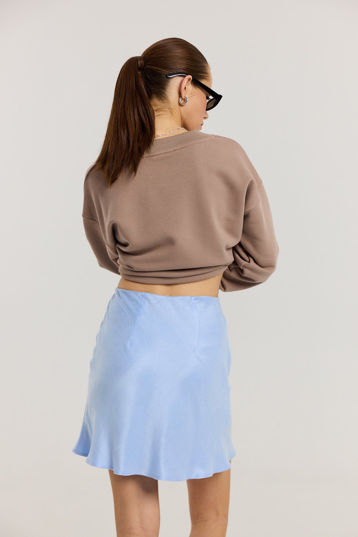 Spódnica Petra short powder blue