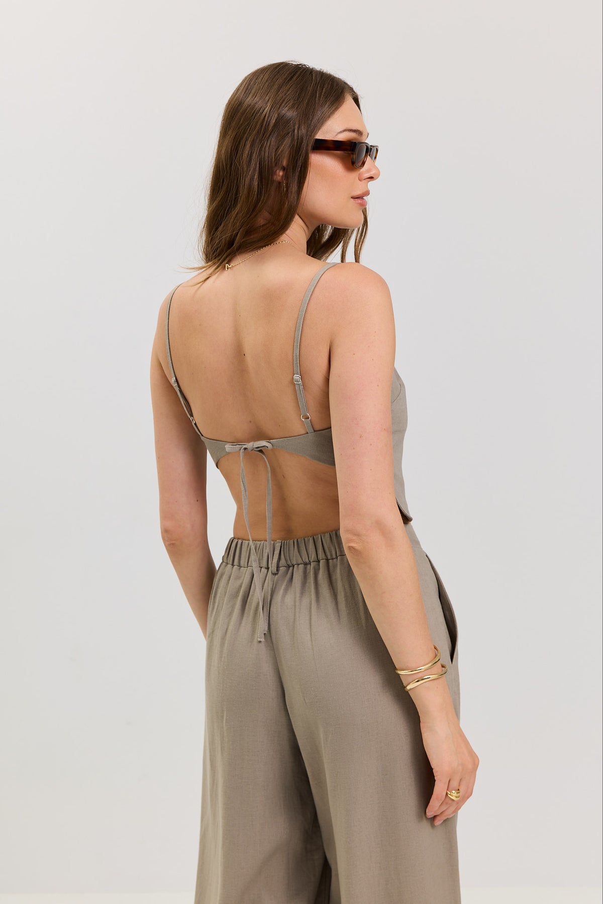 Top Lizzie linen beige