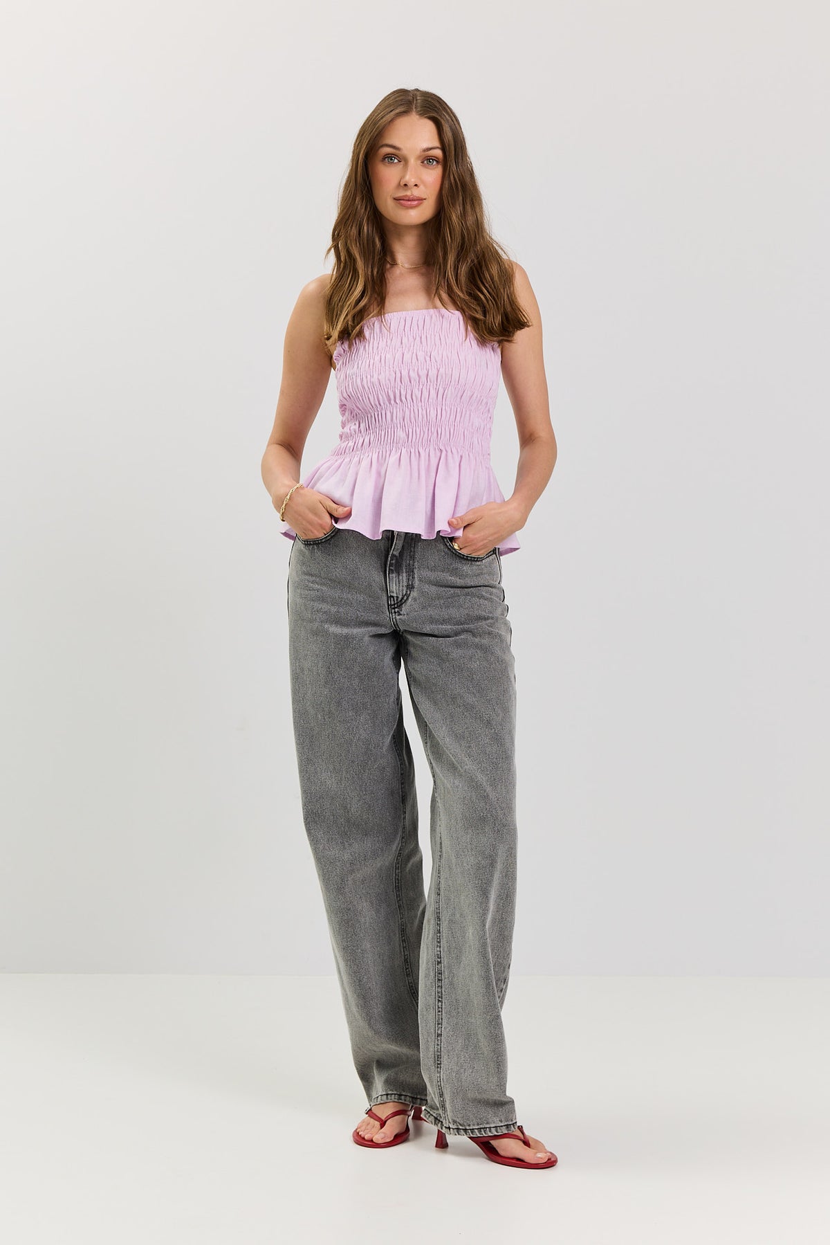 Top Stacey lilac