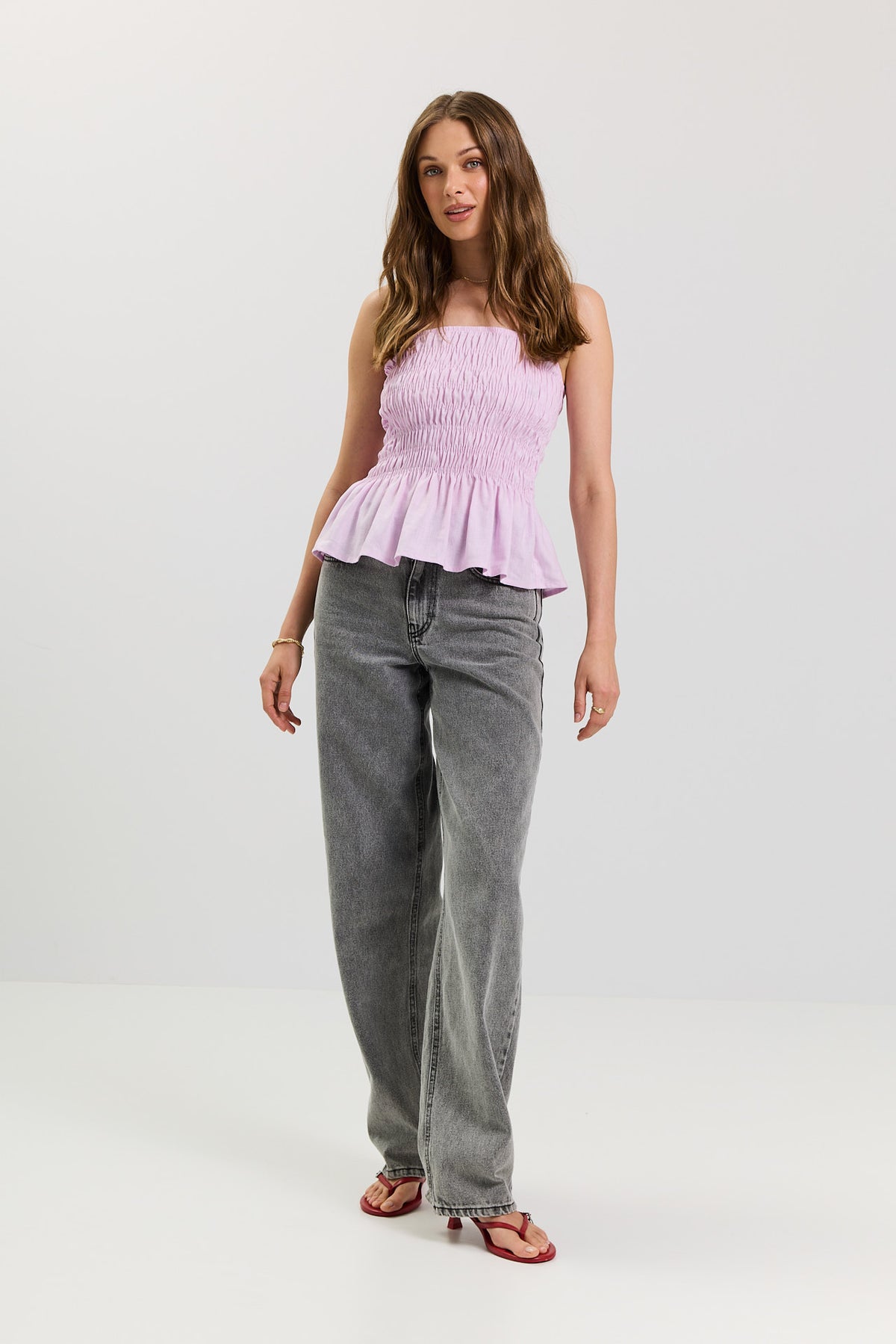 Top Stacey lilac