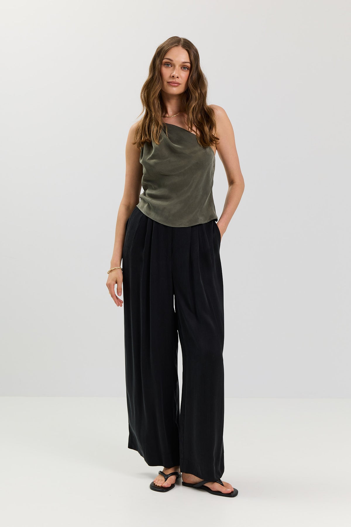 Top Muse smoky green