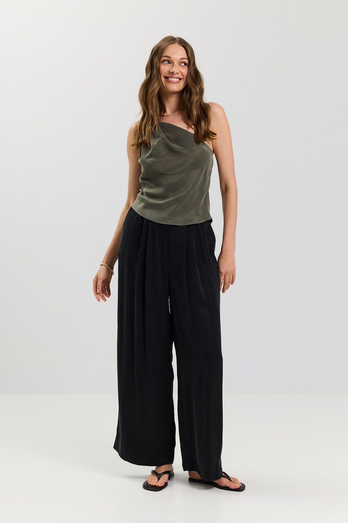 Top Muse smoky green