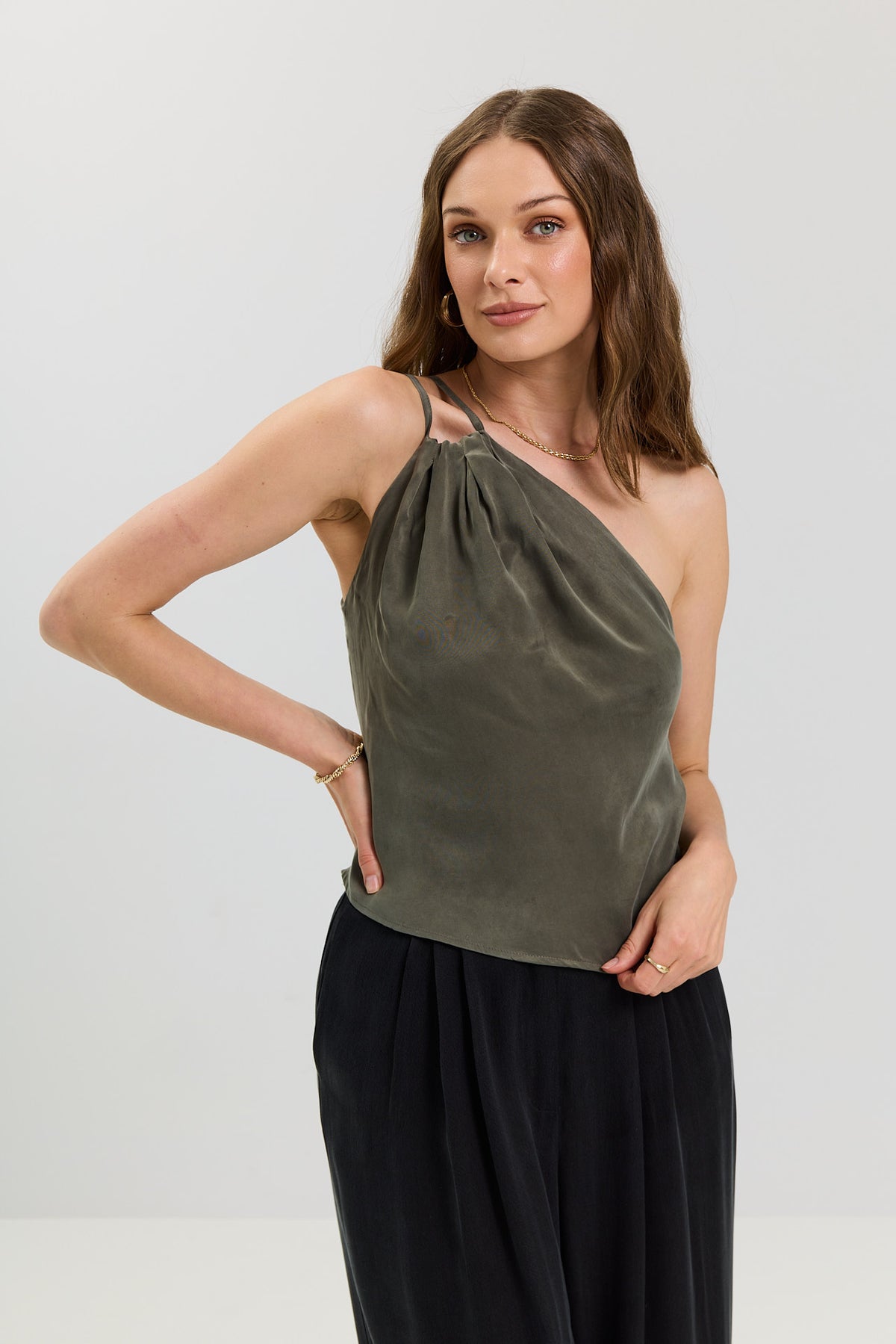 Top Muse smoky green