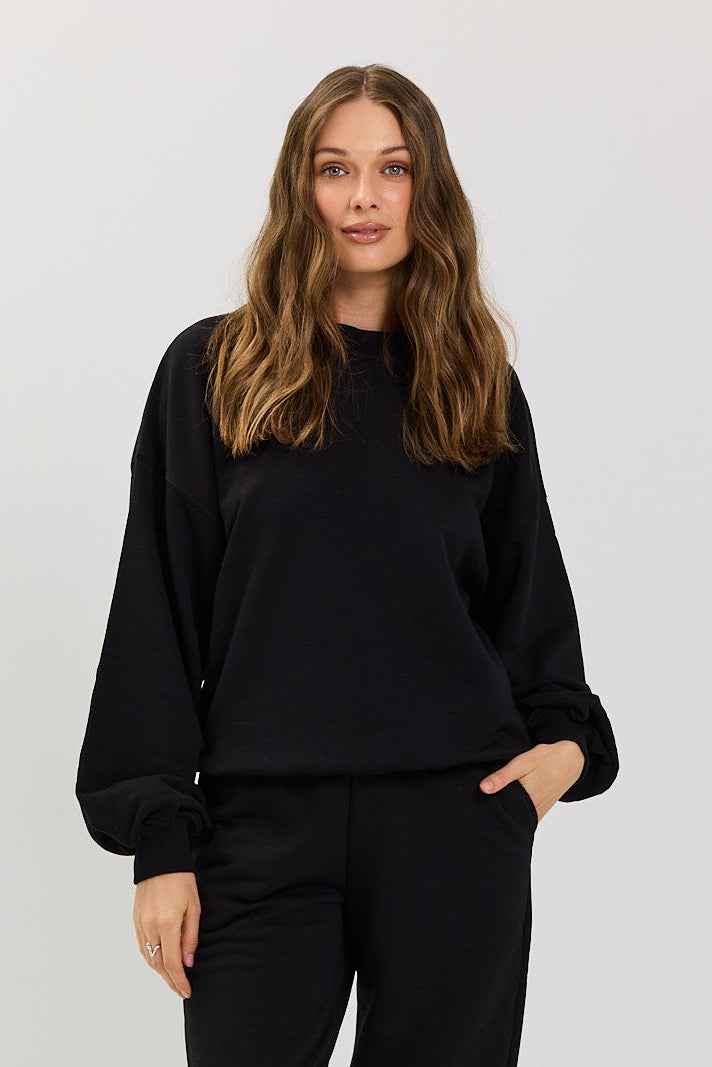 Bluza Boyfriend black