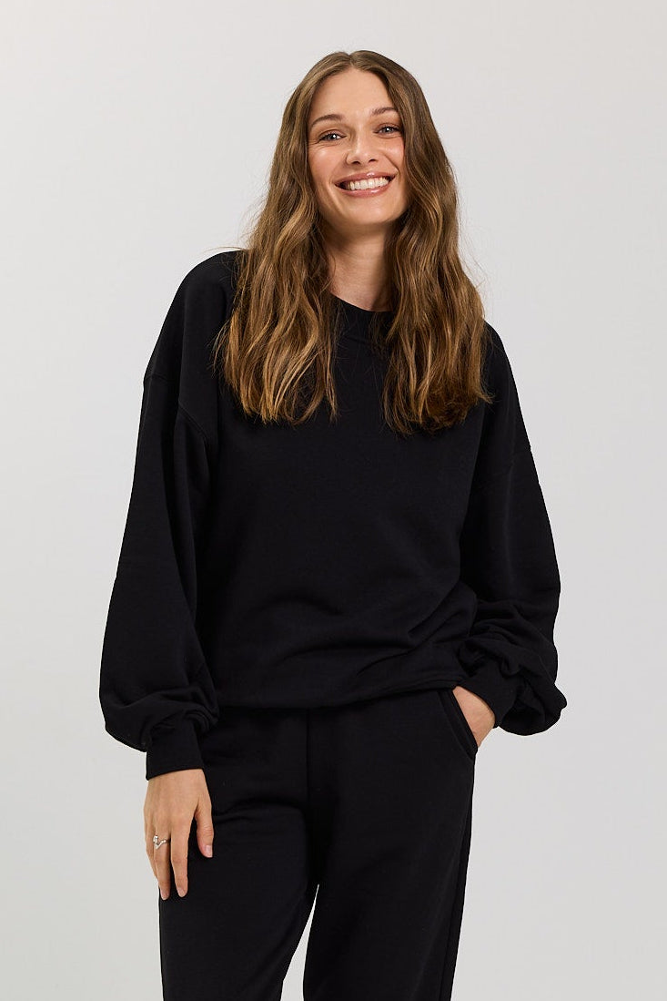 Bluza Boyfriend black