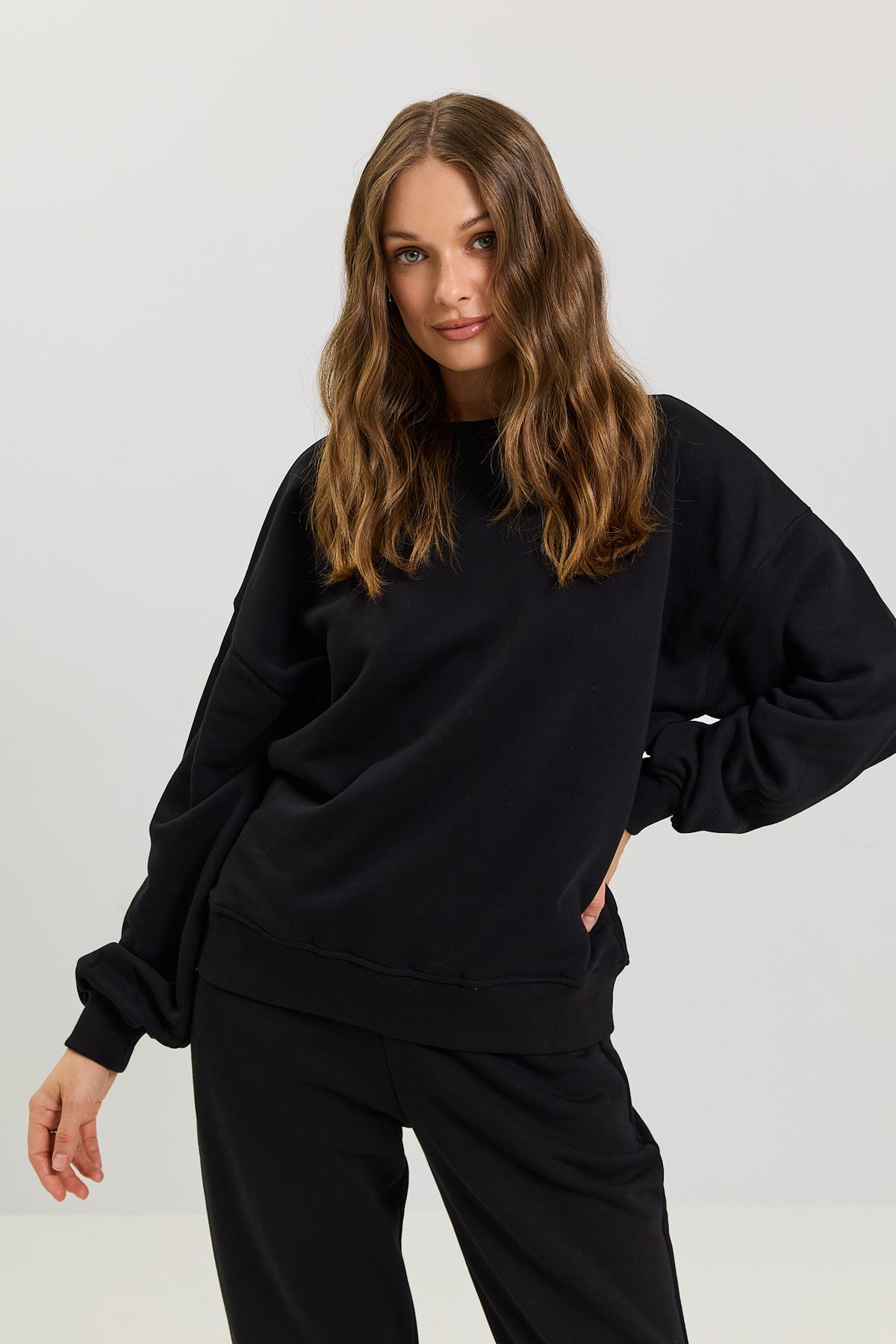 Bluza Boyfriend black