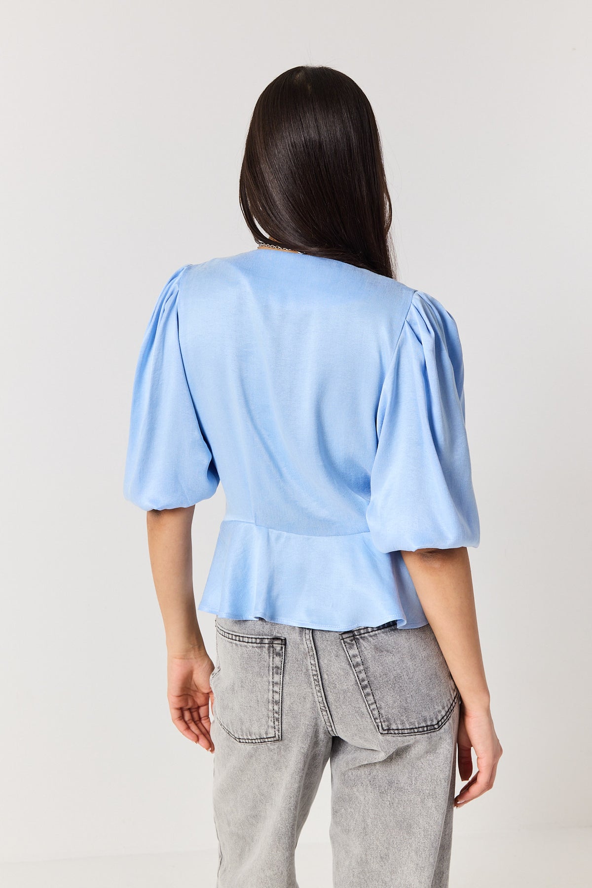Koszula Margot powder blue