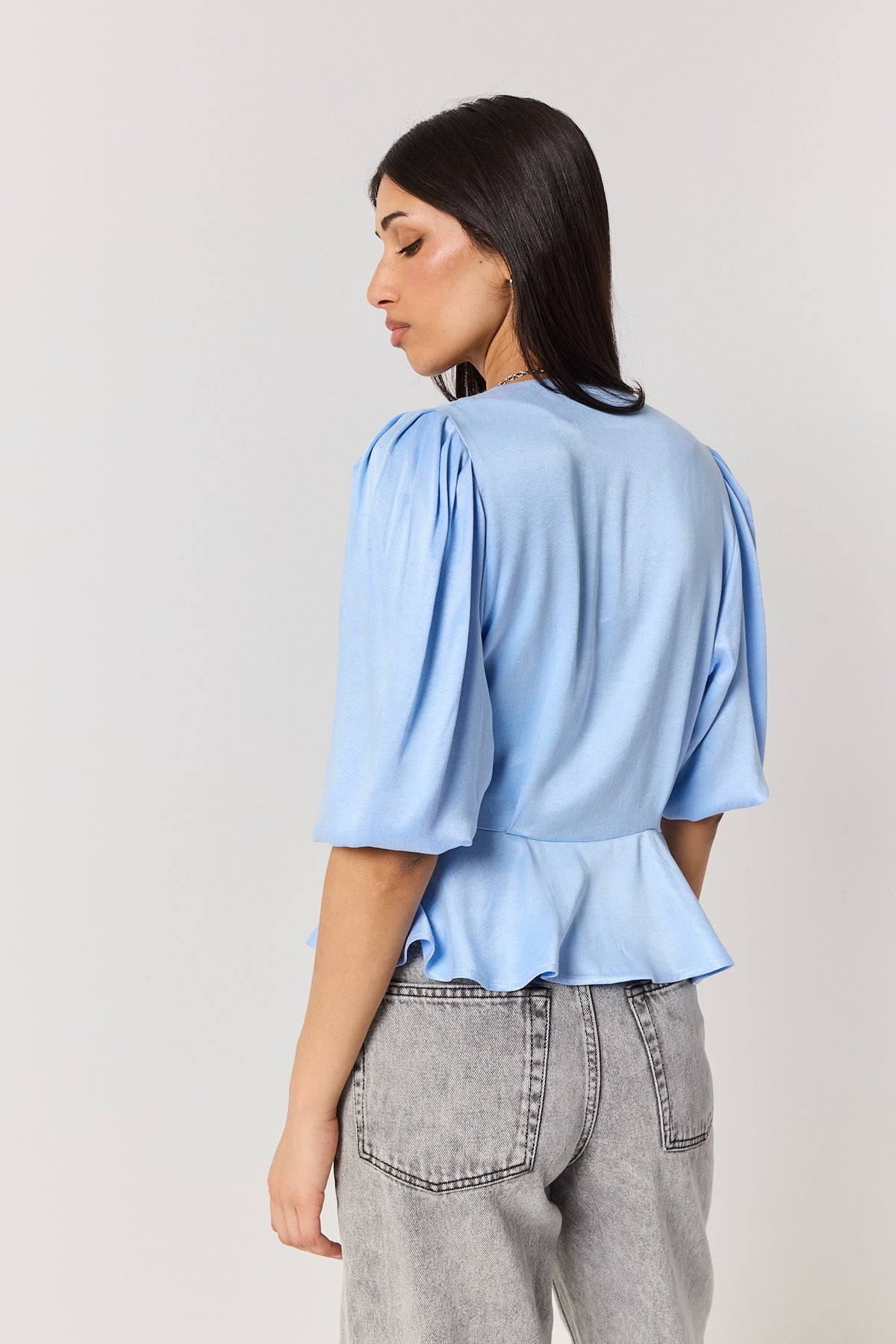 Koszula Margot powder blue