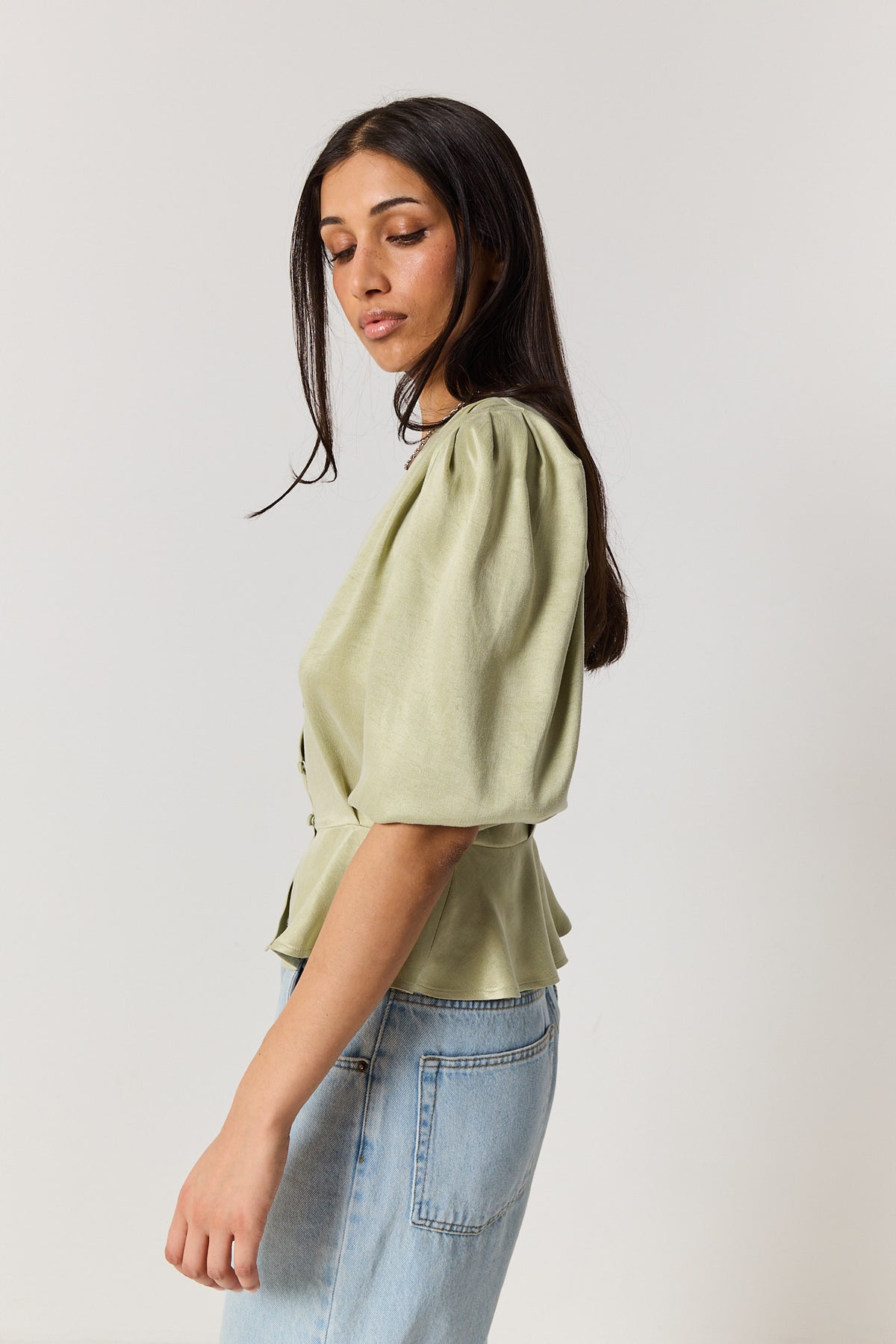 Koszula Margot pale green