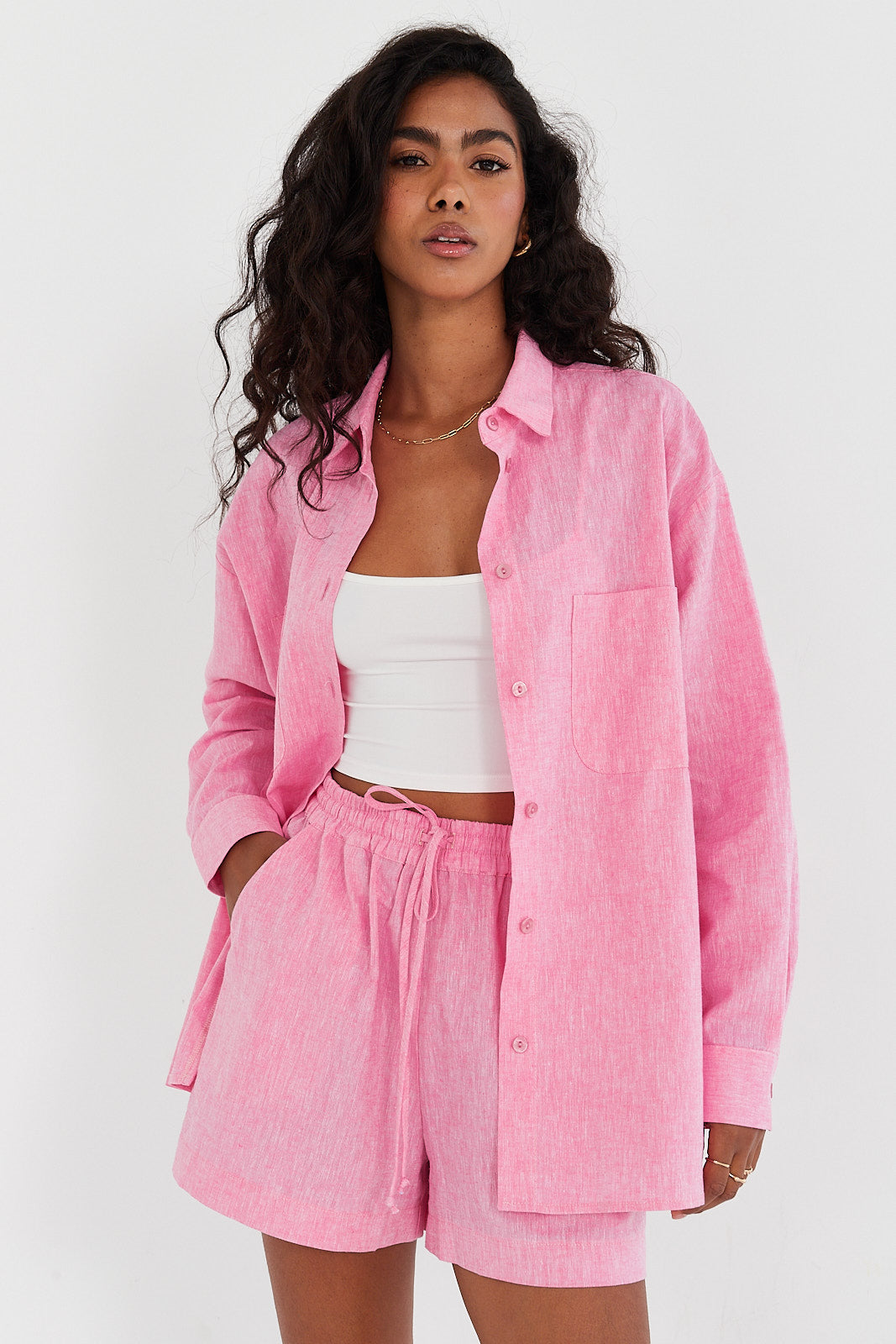 Koszula Leya pink